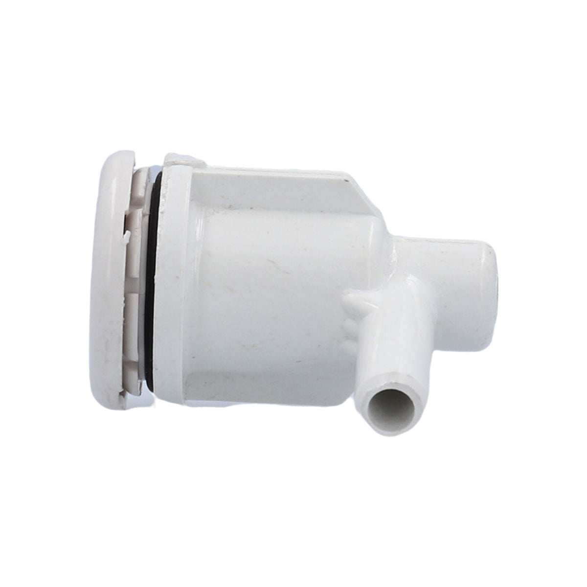 Air Injector, Waterway Lo-Pro Ell, 3/8" Barb, White : 670-2200