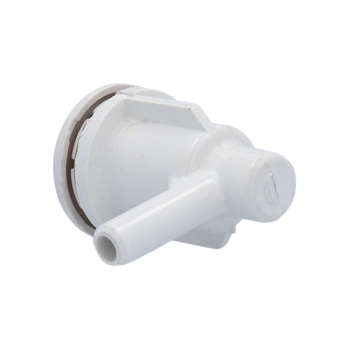 Air Injector, Waterway Lo-Pro Ell, 3/8" Barb, White : 670-2200