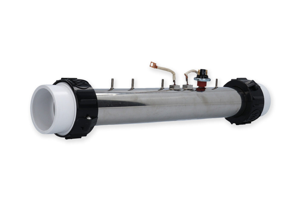 Heater Assembly, Gecko, Heat.Wav, M-Class/MSPA, 5.5kW, 240v, 2" x 15", w/Leads, Pressure Switch : 9920-100347