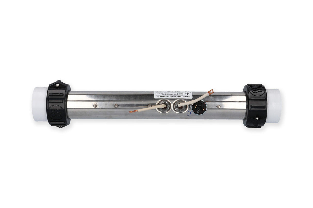 Heater Assembly, Gecko, Heat.Wav, M-Class/MSPA, 5.5kW, 240v, 2" x 15", w/Leads, Pressure Switch : 9920-100347