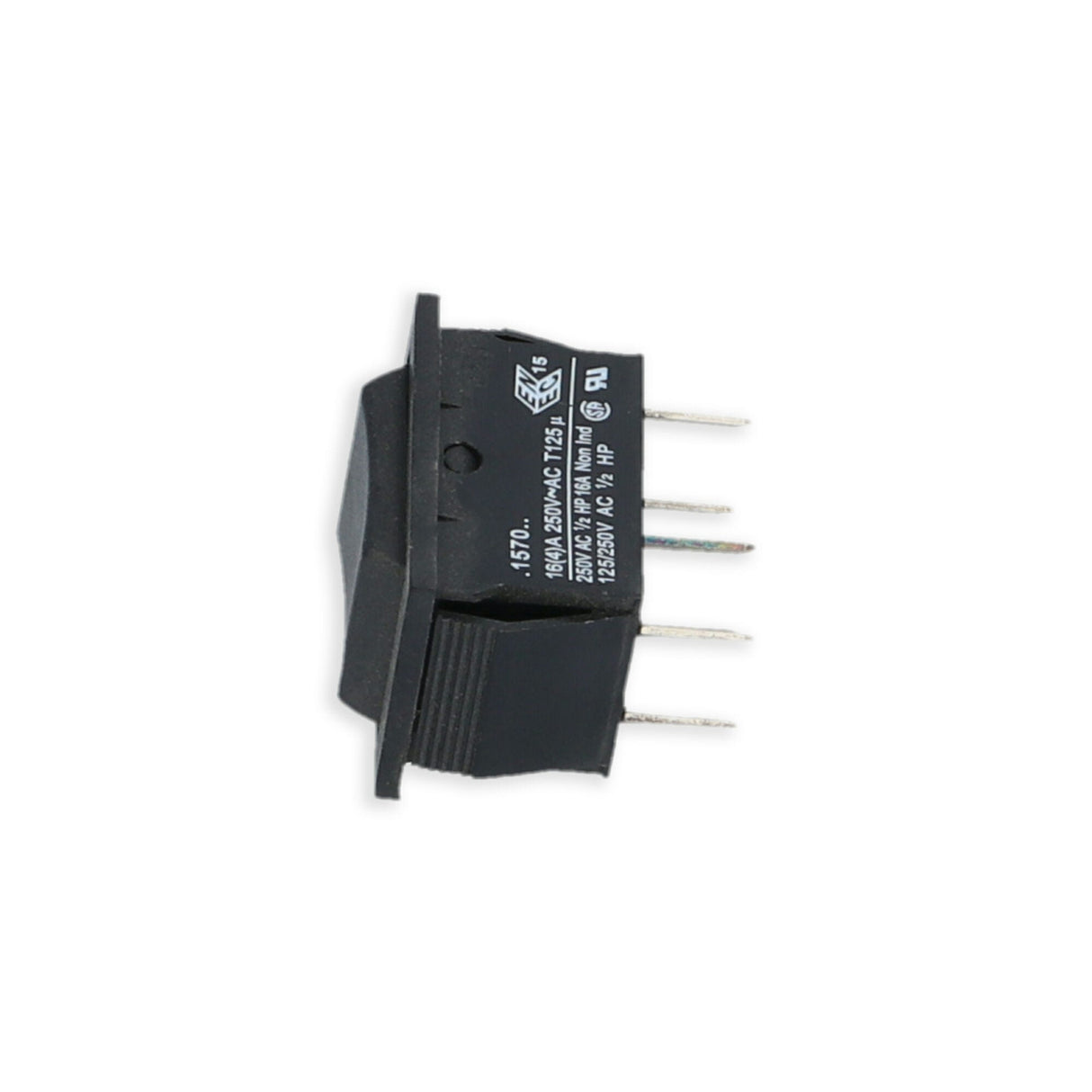 Switch, Rocker, DPDT, 15 Amp @ 230V, 20 Amp @ 115V : RK2-2