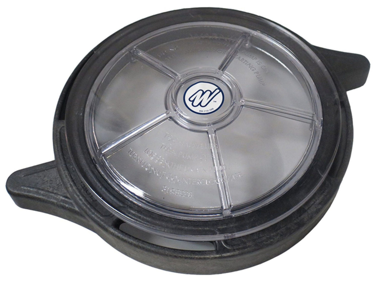 Pump Trap Lid, Waterway, SMF & Champion, Includes Lid, Nut & O-Ring : 319-3260