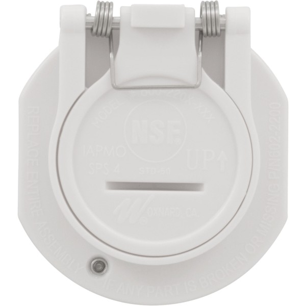 Vac Lock 1 1/2"Mpt -White : 600-2200