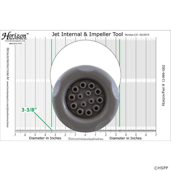 Horizon Jet Internal and Impeller Tool : 12-999-1002