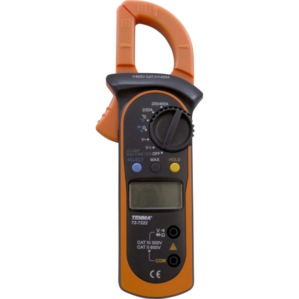 Tool, Clamp-On Multimeter, Tenma, with Sensor and Leads : 47M2998