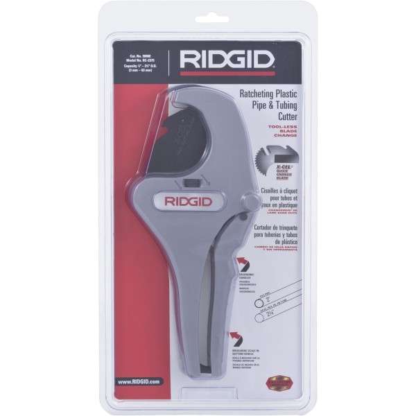 Tool, Ridgid, PVC Pipe Cutter, Large, 2" : 3088