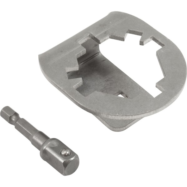 Tool, Socket, 3 and 4-Lobe Clamp Knob, Stainless Steel : MT-50-S