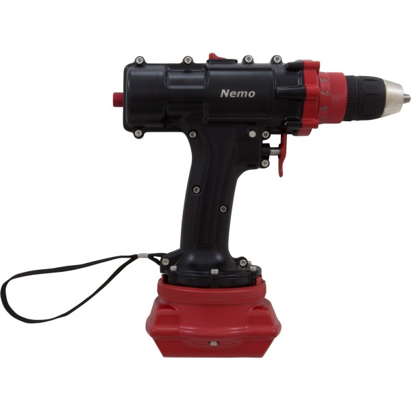 Underwater Drill, Nemo Power Tools Diver Model, 164 Ft Depth : DDV2-18-3Li- 50