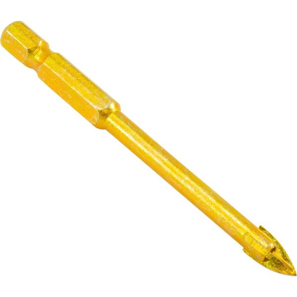 Glass Drill Bit, Nemo Power Tools, Type HC 6mm : HC+6MM