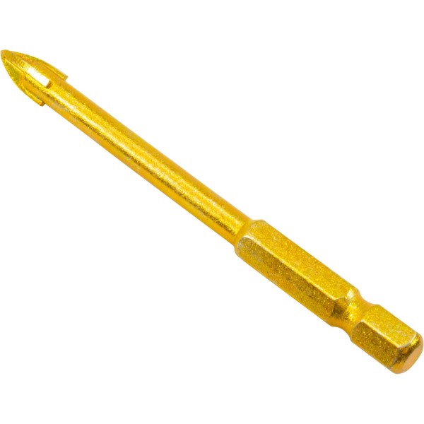 Glass Drill Bit, Nemo Power Tools, Type HC 6mm : HC+6MM