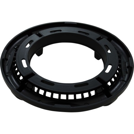 4-Scallop Trim Ring - High Volume - Black : 519-8051