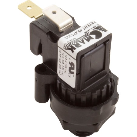 Air Switch, Tecmark, TBS304, SPNO, 10A, Threaded, Momentary : TBS304A