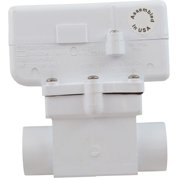 Flow Switch, Grid Controls M-225, 25A, 1" Slip : 57-F1-2215-00W