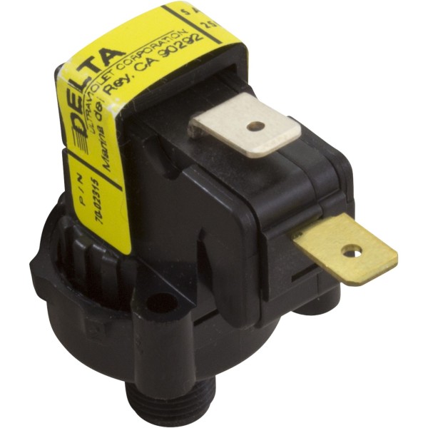 Pressure Switch, Delta UV, 1/2 Psi : 1000-2561