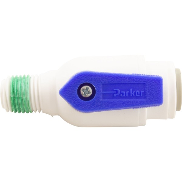 Valve-Straight, Parker, 1/4" : CAX-20260