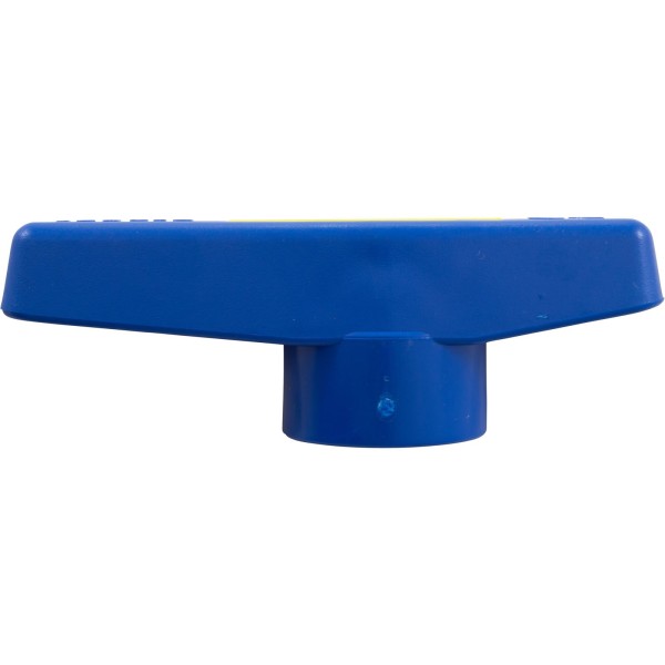 Handle, Praher, 2" Ball Valve, Blue : SU-200-1B