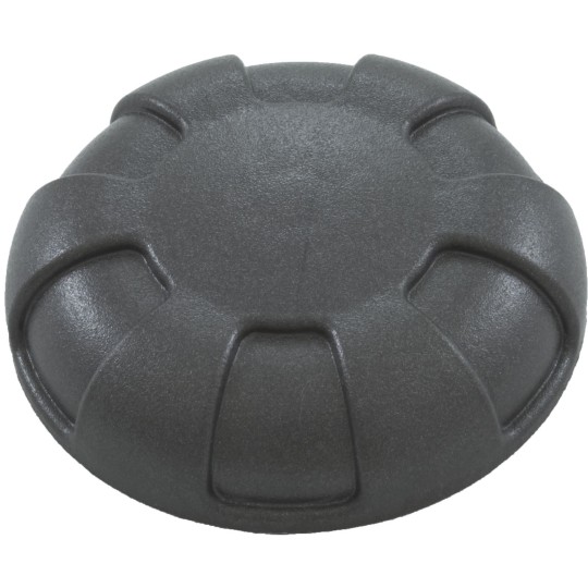 Knob, Waterway, 6 Spoke, Dark Gray : 602-4549-dsg