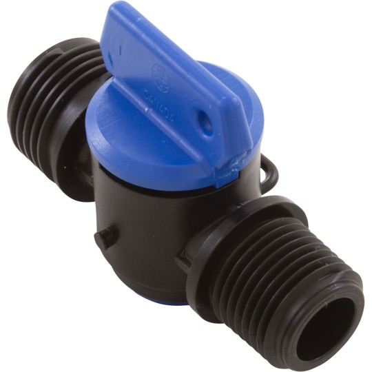 Hose Bib, Pentair 1/2" PVC, w/ T Handle : R175009