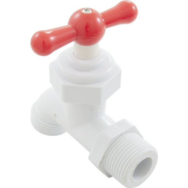 Hose Bib, 3/4" Male Pipe Thread, Plastic : 0203-07