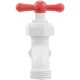 Hose Bib, 3/4" Male Pipe Thread, Plastic : 0203-07