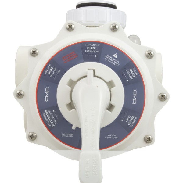 Multi-Port 2In Fpt Valve White S/M Sand : 27505-200-000