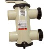 Backwash Valve, Pentair FullFloXF, w/2" Unions, D.E. : 263081