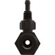 Injector, Mazzei Number 684, 3/4"mpt, Black, PVDF : 684-PVDF