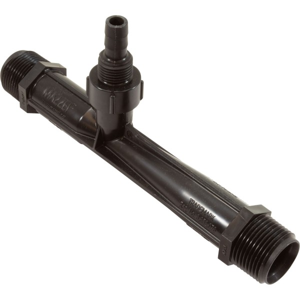 Venturi Injector, Mazzei, 1"mpt, Number 978 : 978-02-PVDF