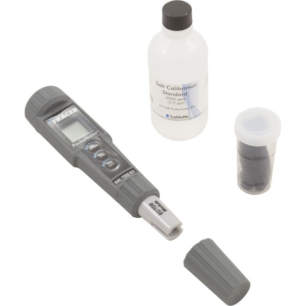 Test Meter Kit, Lamotte Tracer, Digital, Salt, TDS, Temp : 1749-KIT-01