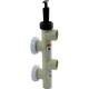 Push Pull Valve, Pentair PacFab, 2" Slip, PVC : 263064