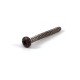 Screw, No.8 X 1-1/2, Truss Phillips, Brown : 14760