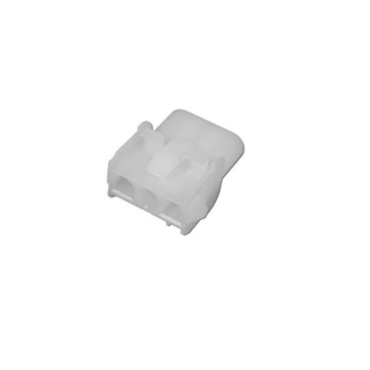 Receptacle, Amp, 3 Pin Female, White : 1-480701