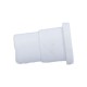 Fitting, PVC, Plug, Barbed, 3/4"RB, White : 715-9860