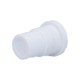 Fitting, PVC, Plug, Barbed, 3/4"RB, White : 715-9860