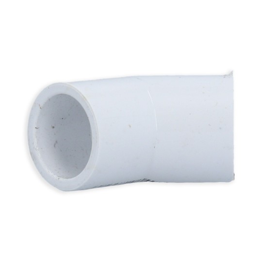 Fitting, Elbow, PVC, 45 Degree Slip, 1/2"Slip x 1/2"Slip : 417-005