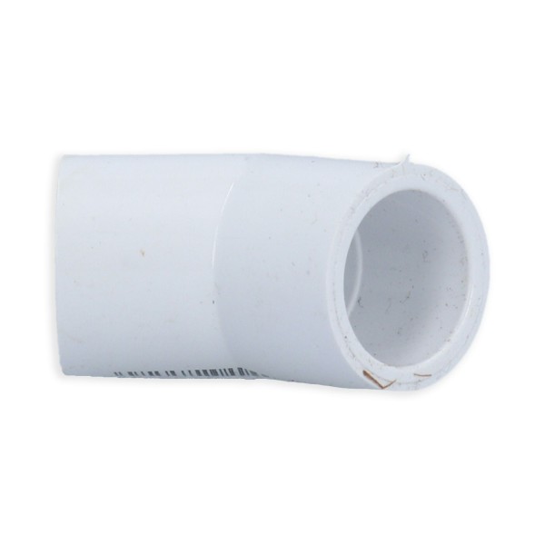 Fitting, Elbow, PVC, 45 Degree Slip, 1/2"Slip x 1/2"Slip : 417-005