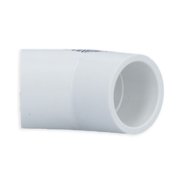 Fitting, Elbow, PVC, 45 Degree Slip, 3/4"Slip x 3/4"Slip : 417-007