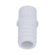 Fitting, PVC, Ribbed Barb Adapter, 3/4"RB x 1/2"Spg : 425-1000