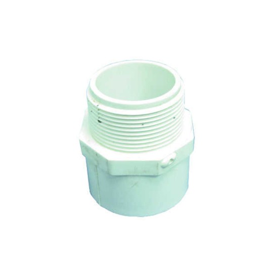 Male Adaptor, 1-1/2 Mpt x 1-1/2 Slip : 436-015