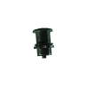 Air Button, Therm, No.15 Style, Flush, Black : 50-00602