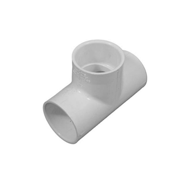 Fitting, PVC, Slip Tee, 1-1/2"S x 1-1/2"S x 1-1/2"S : 401-015