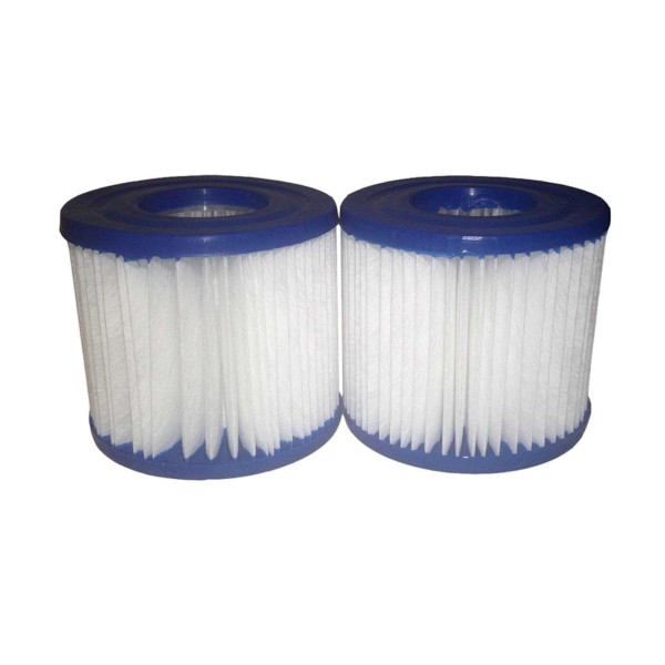 Filter Cartridge, Pleatco, Diameter: 4-1/4", Length: 3-3/4", Top: 2-1/16" Open, Bottom: 2-1/16" Open, 2.5 sq ft : PBW4PAIR