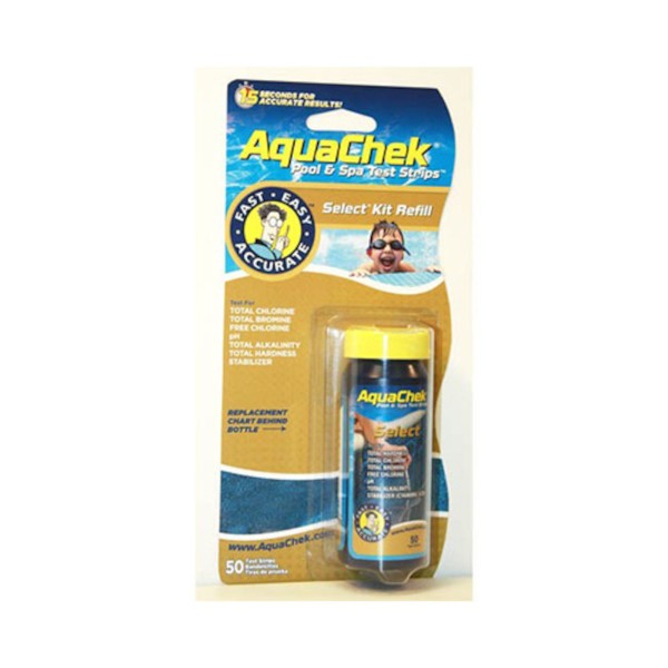 Water Testing, Test Strips, Aquacheck, Cyanuric Acid, Free Chlorine, Bromine, pH, Alk, Hardness,& Total Chlorine: 541640A