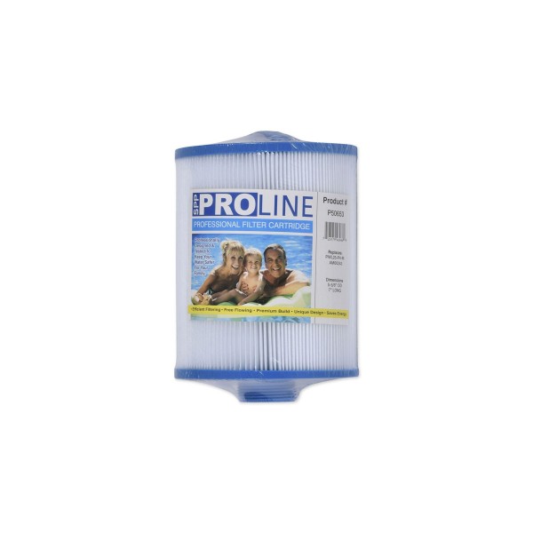 Filter Cartridge, Proline, Diameter: 5-5/8", Length: 7", Top: semi-circular Handle, Bottom: 1-1/2" male thread. : P50653