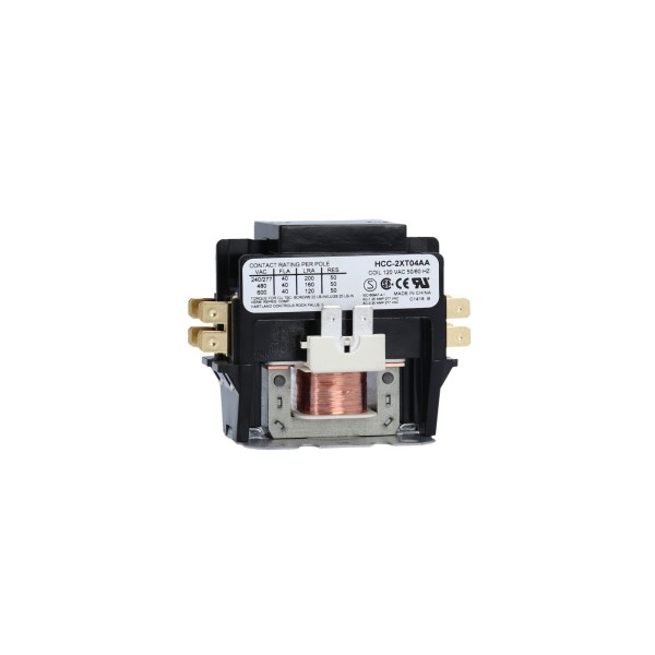 Contactor, DPST, 115VAC Coil, 50A : DPC50-120