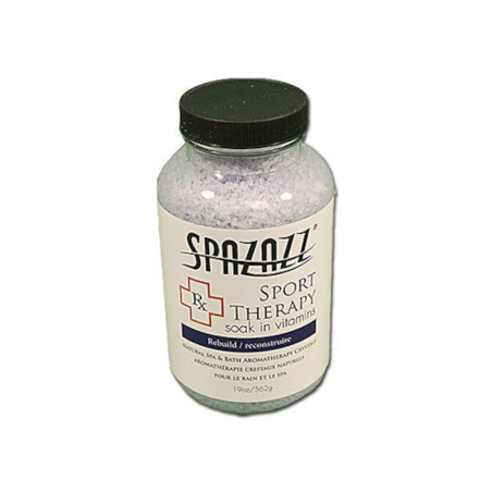 Aromatherapy, Spazazz, Rx Crystals, 19oz, Sport, Rebuild : SZ607