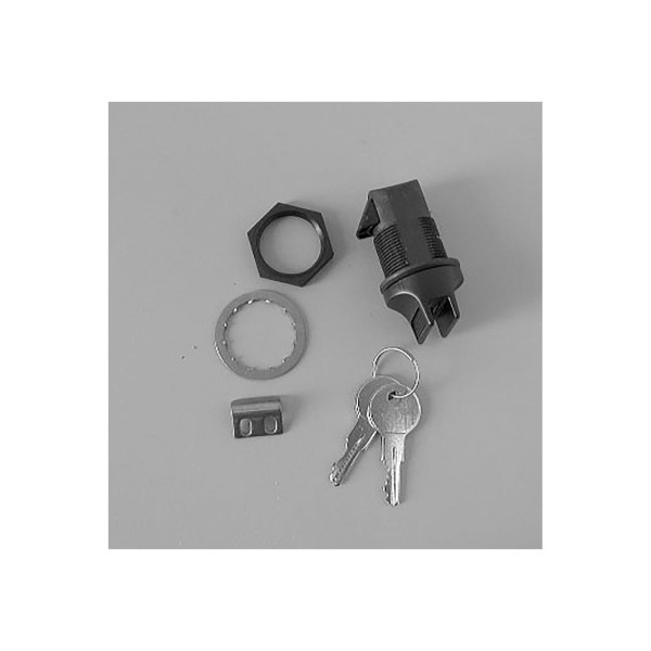 Stereo Latch, Locking, Black : 11094