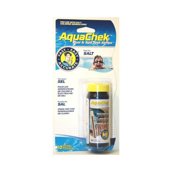 Water Testing,AQUACHEK, White Salt Titrators, Test Strips, 10 Per Bottle : 561140A