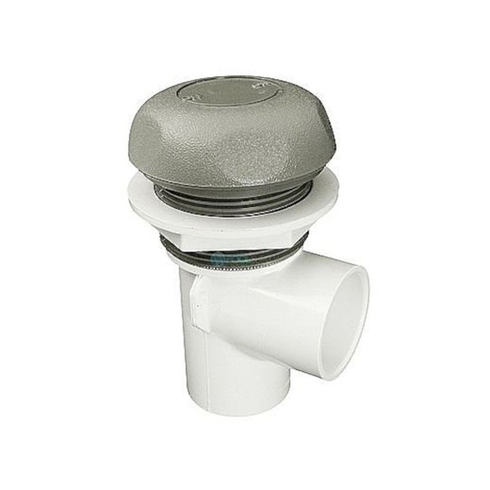 Valve, Shut off, Waterway, 1 Port with Sleeve, Gray : 600-4357