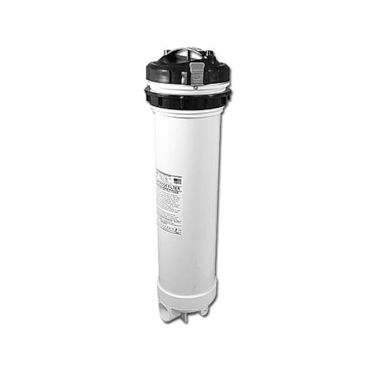 Filter Assembly, Waterway, Top Load, 100 Sq Ft, 1-/2"Slip w/ By-Pass valve : 500-9930